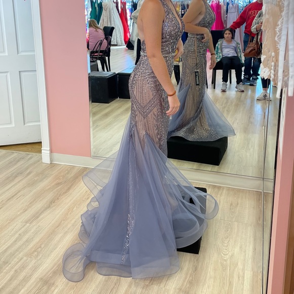 Clarisse Prom Dress -Size 6(Fits like a 4) - Picture 4 of 6